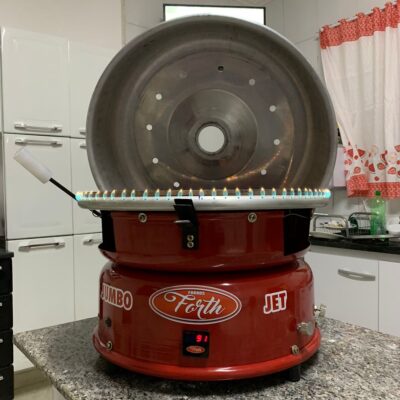 Forno de Pizza a Gás Jumbo Turbo 55 cm. Queimador Central. - Image 3